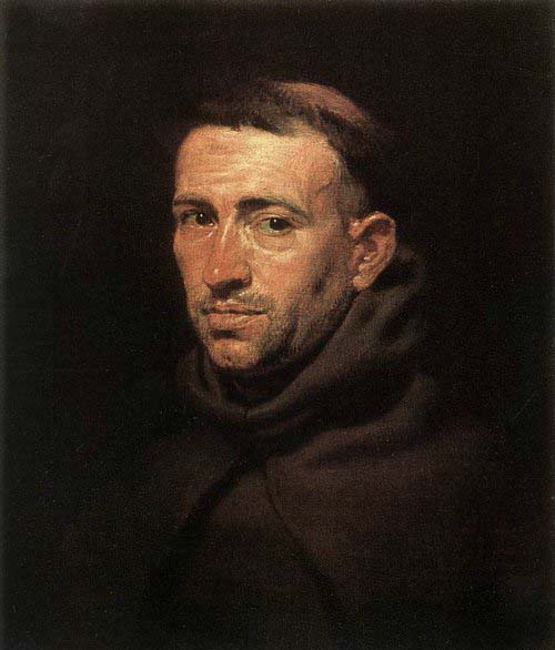RUBENS, Pieter Pauwel Head of a Franciscan Friar